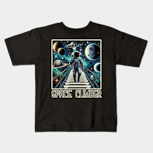 SPACE CLIMBER Kids T-Shirt